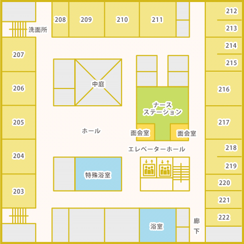 2Fフロアマップ