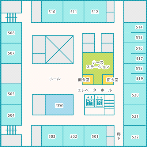 5Fフロアマップ