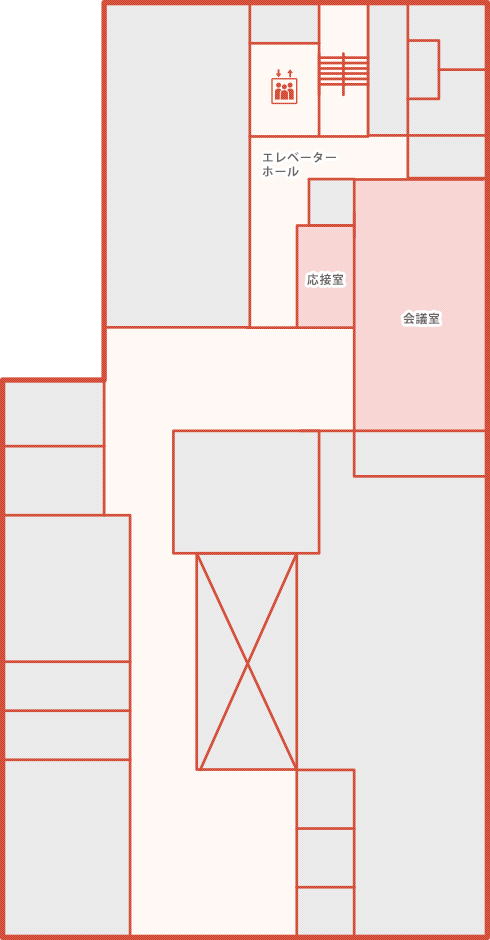 救急病棟（南病棟）3Fフロアマップ